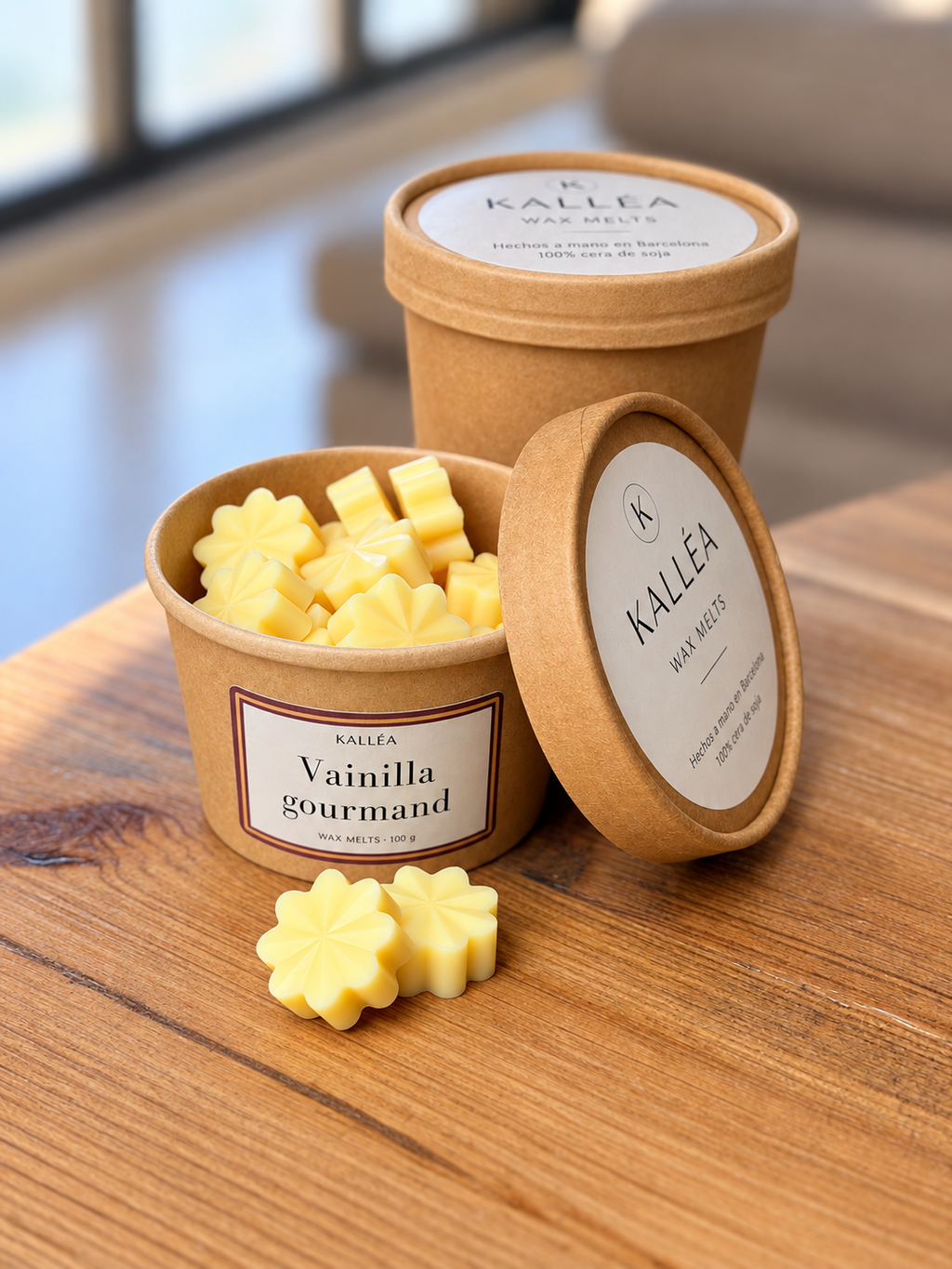 Vainilla gourmand · Wax melts